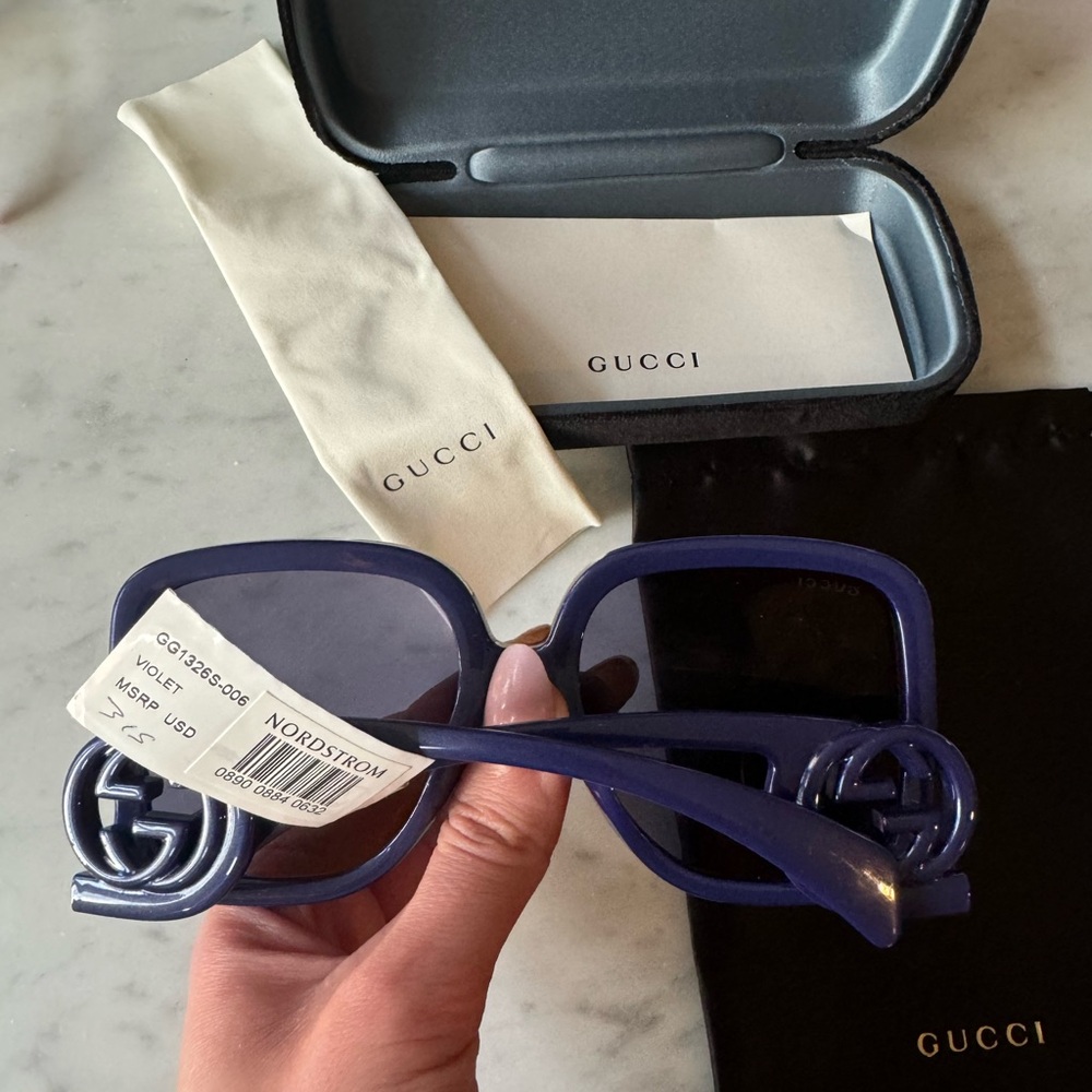 New Gucci oversized Sunglasses - Picture 4 of 12